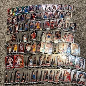 167 card lot of 2024-25 Panini Prizm Monopoly & Prizm vet & Rookie basketball